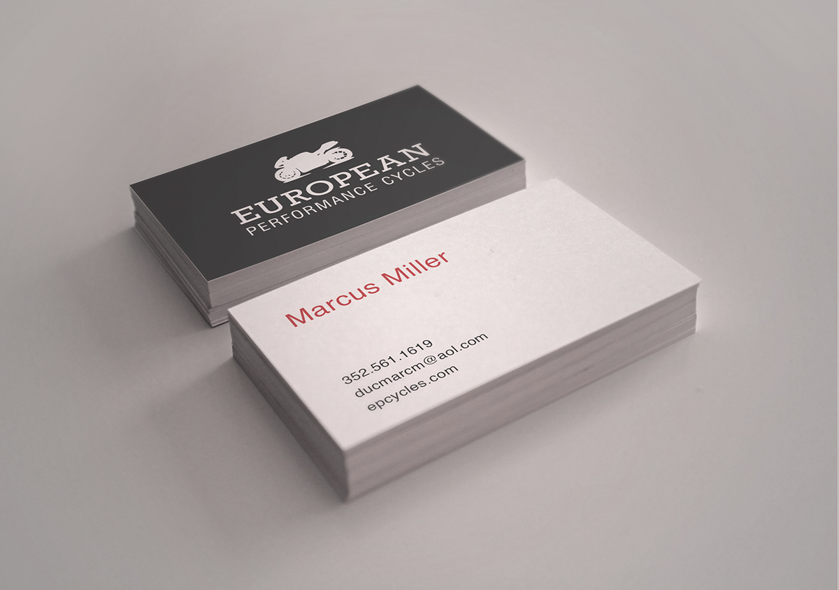 logo branding  identity identity package motorcycle cycles Business Cards