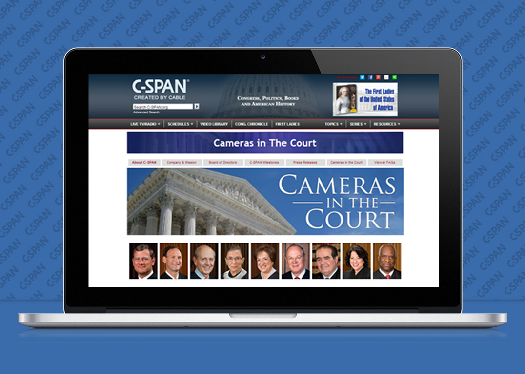 supreme court C-SPAN HTML css jquery
