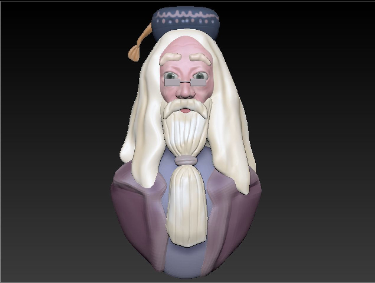 dumbledore harry harrypotter animation  stylized creative art ıllustratıon anımated