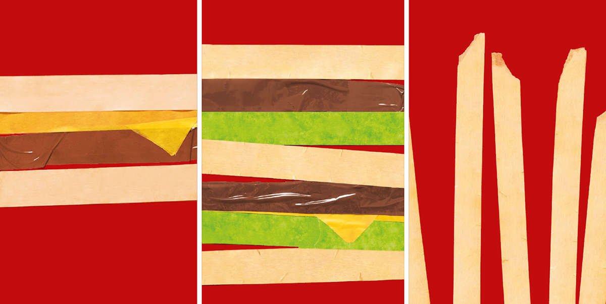 handmade mcdonald's print minimalist Cannes One Show Lions Cannes lions