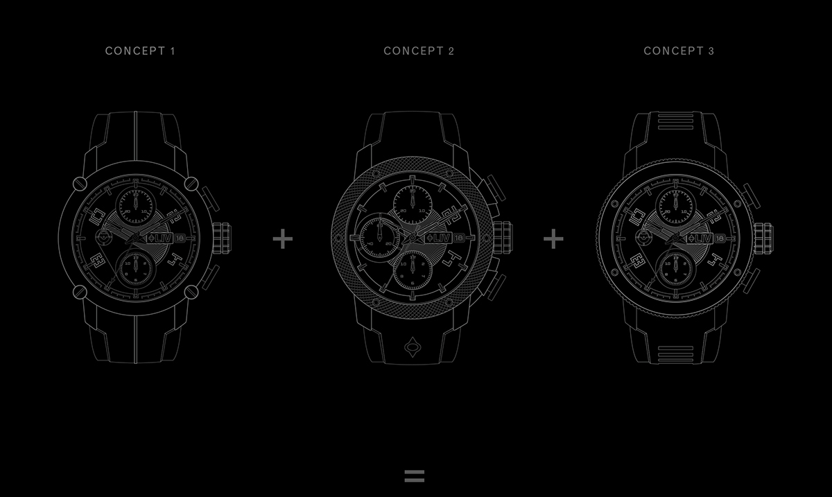 liv watch time timepiece Style design men Bike LIV watch Watches