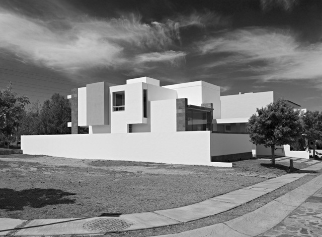 house architectural photography black and white Night shots Martin Opladen