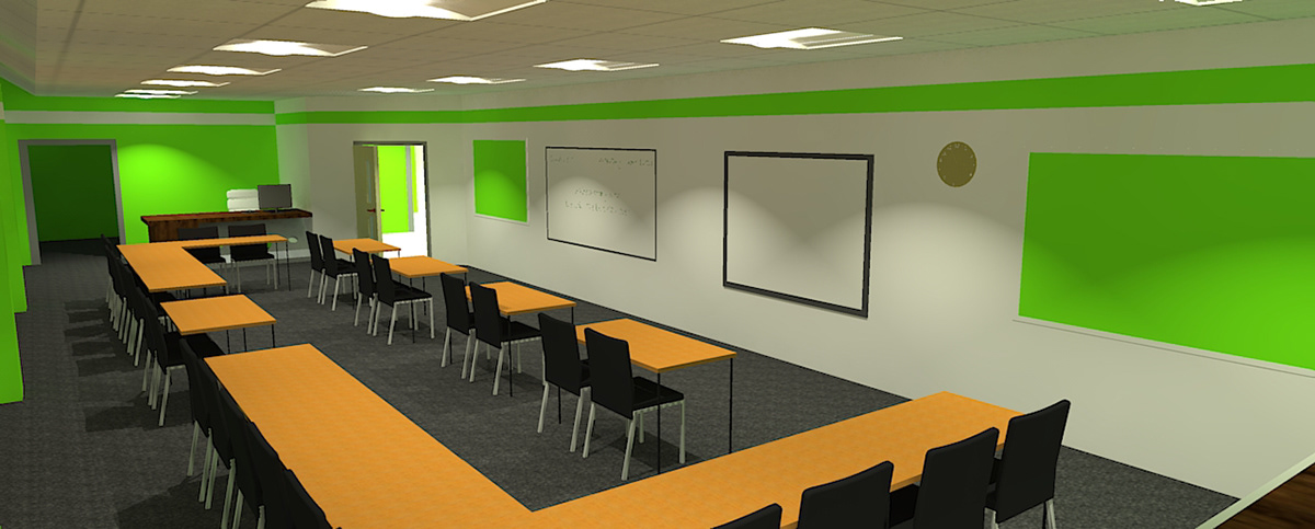 modern  school design Interior classroom class room Education Bradley rowland identity UK Website Web