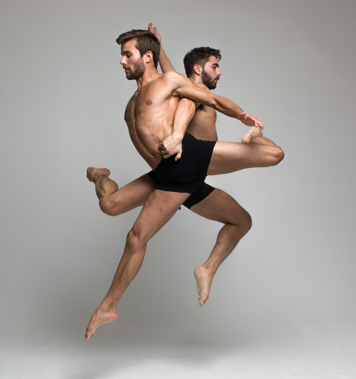 Adobe Portfolio ballet DANCE   joshauke studio blackandwhite Rambert Balletboyz male model
