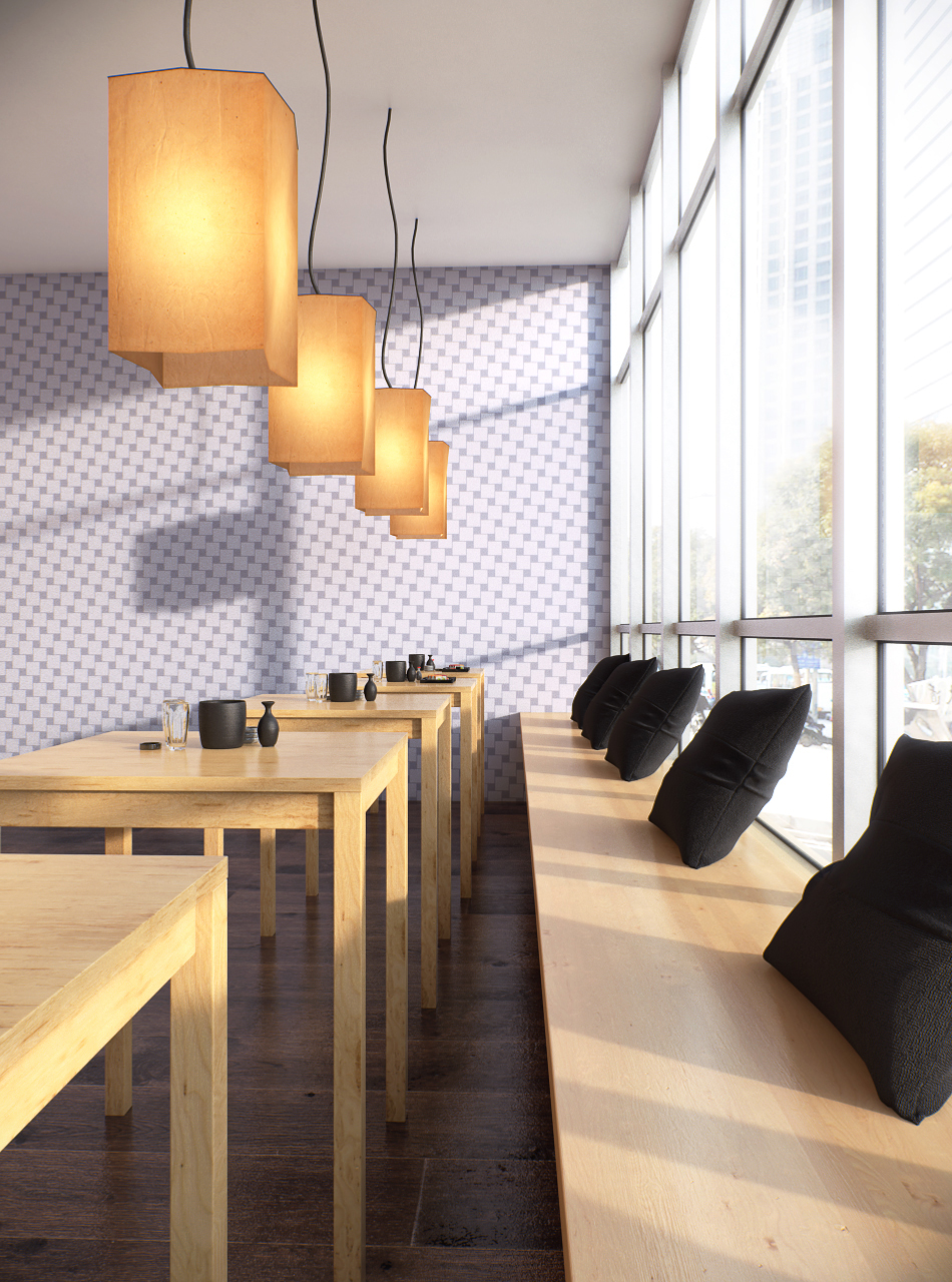 Sushi 3D Interior Restaurent visualizer