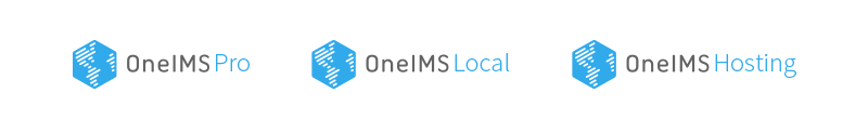 Rebrand OneIMS Logo Design iconography