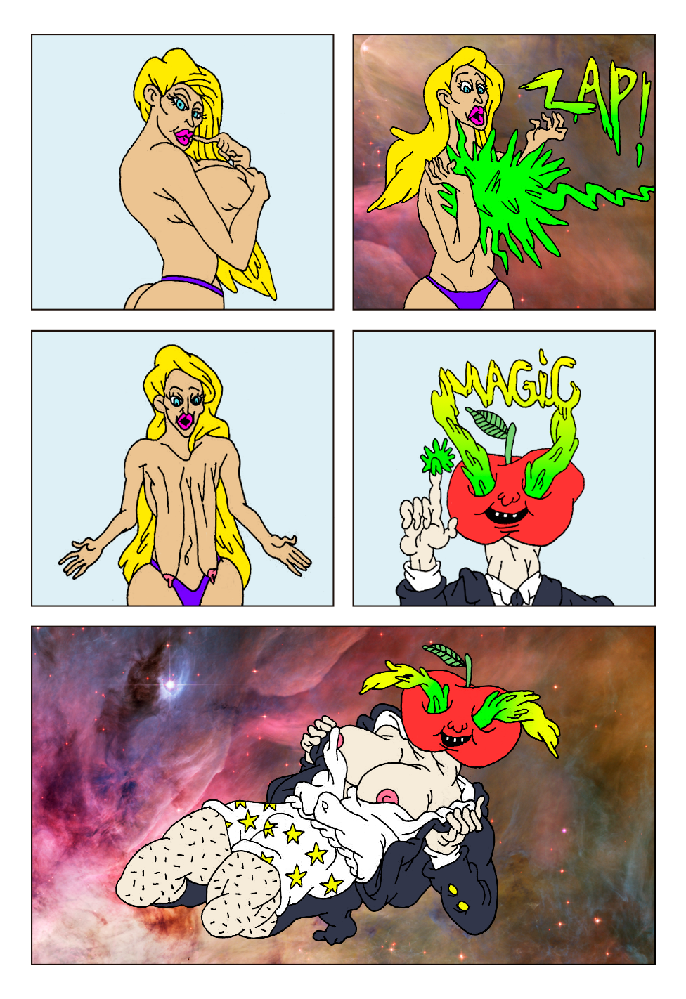 color colour comic bizarre humour humor bocetos sketchbook