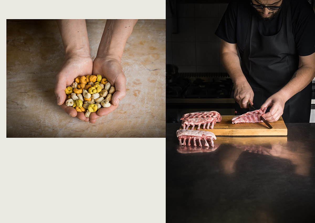 editorial design  food photography logo puglia restaurant video