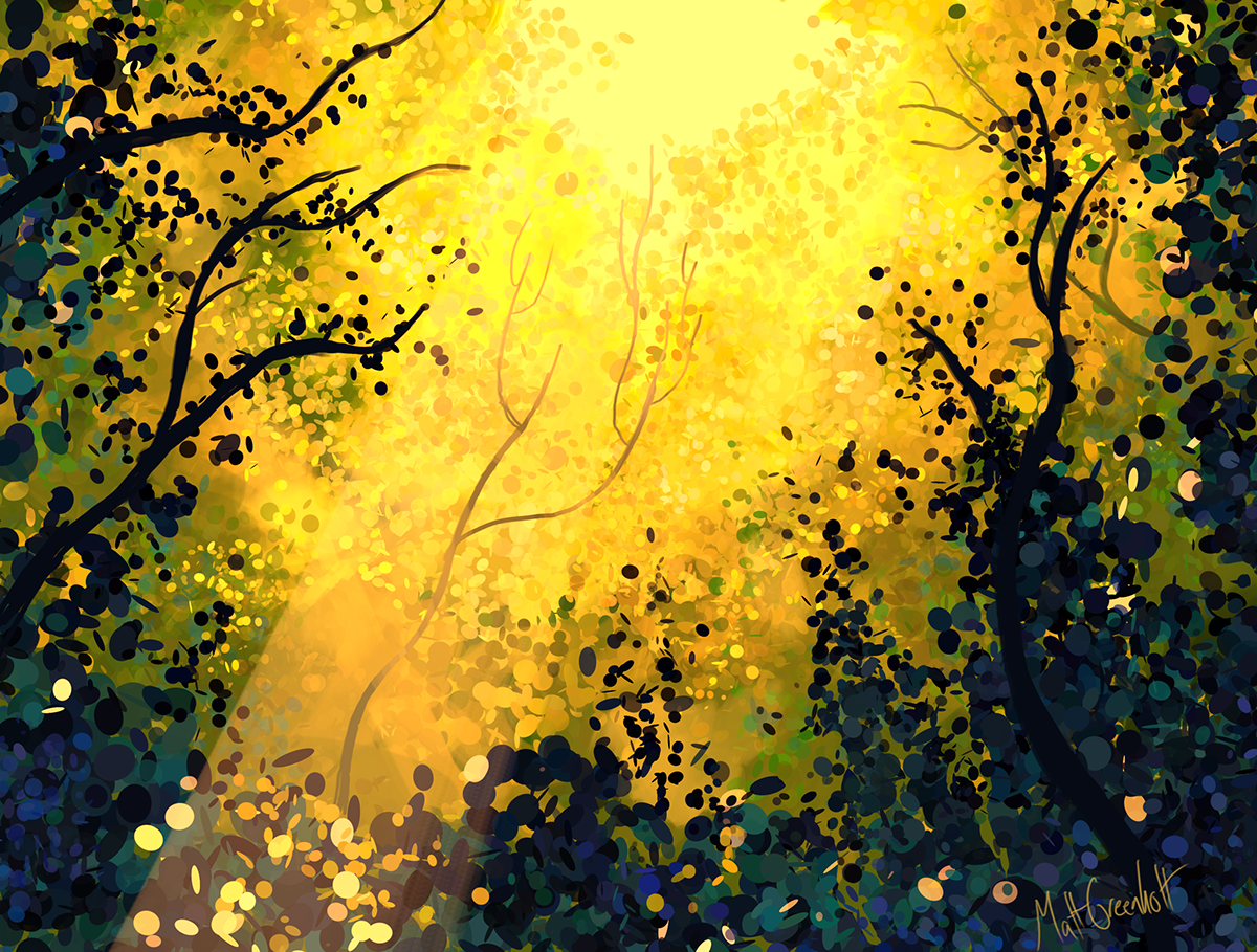environments backgrounds digital painting Game Art