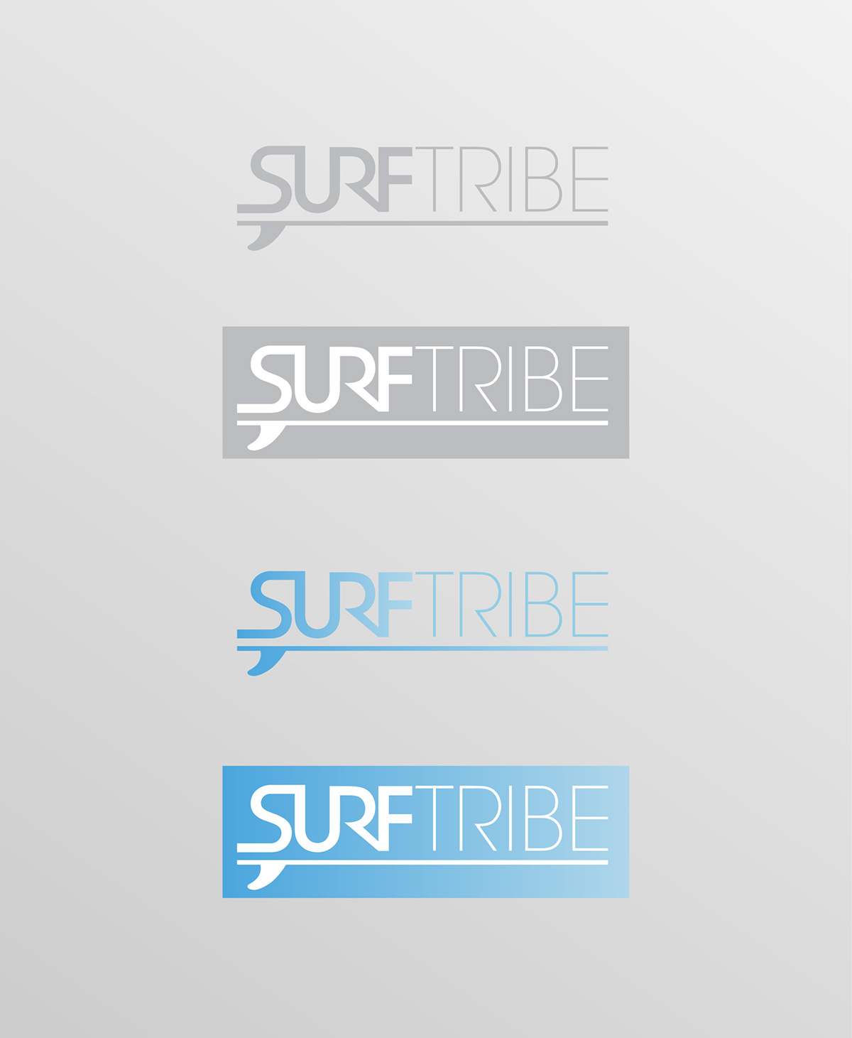 magazine Surf editorial journal logo Logo Design