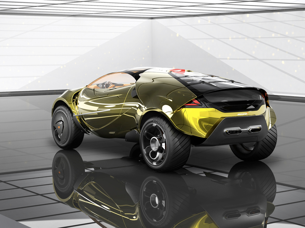 McLaren pangolin car design concept student design project school concept car