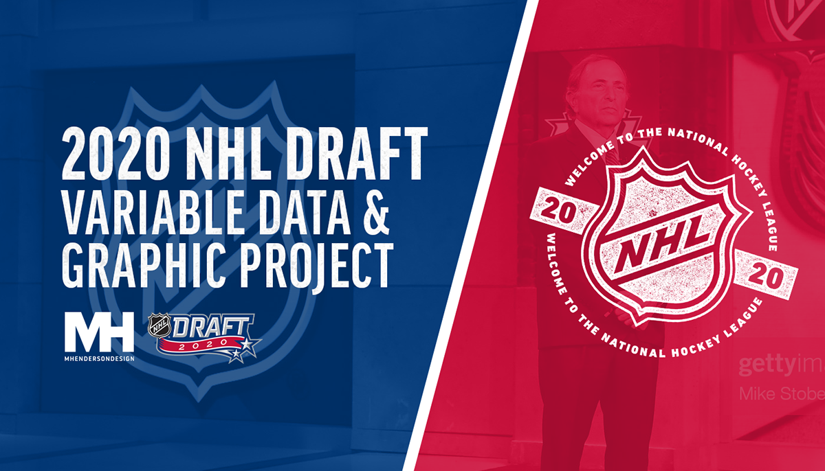 Excel graphic design  hockey NHL NHL Draft photoshop social media Sports Design Variable Design