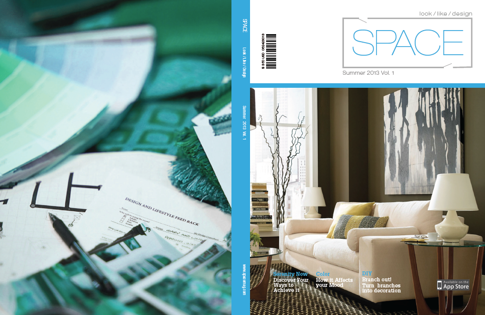 magazine furniture design relax prublication design Digital Magazine iPad Magazine Space  Interior