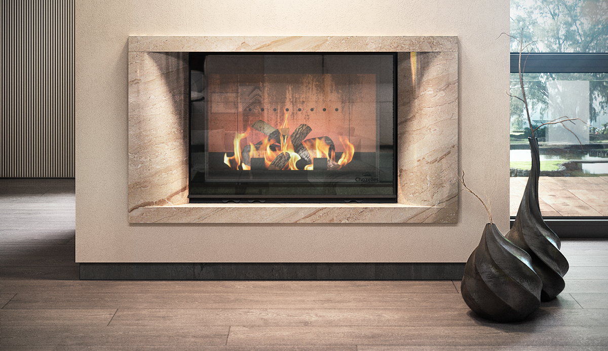 matble fireplace