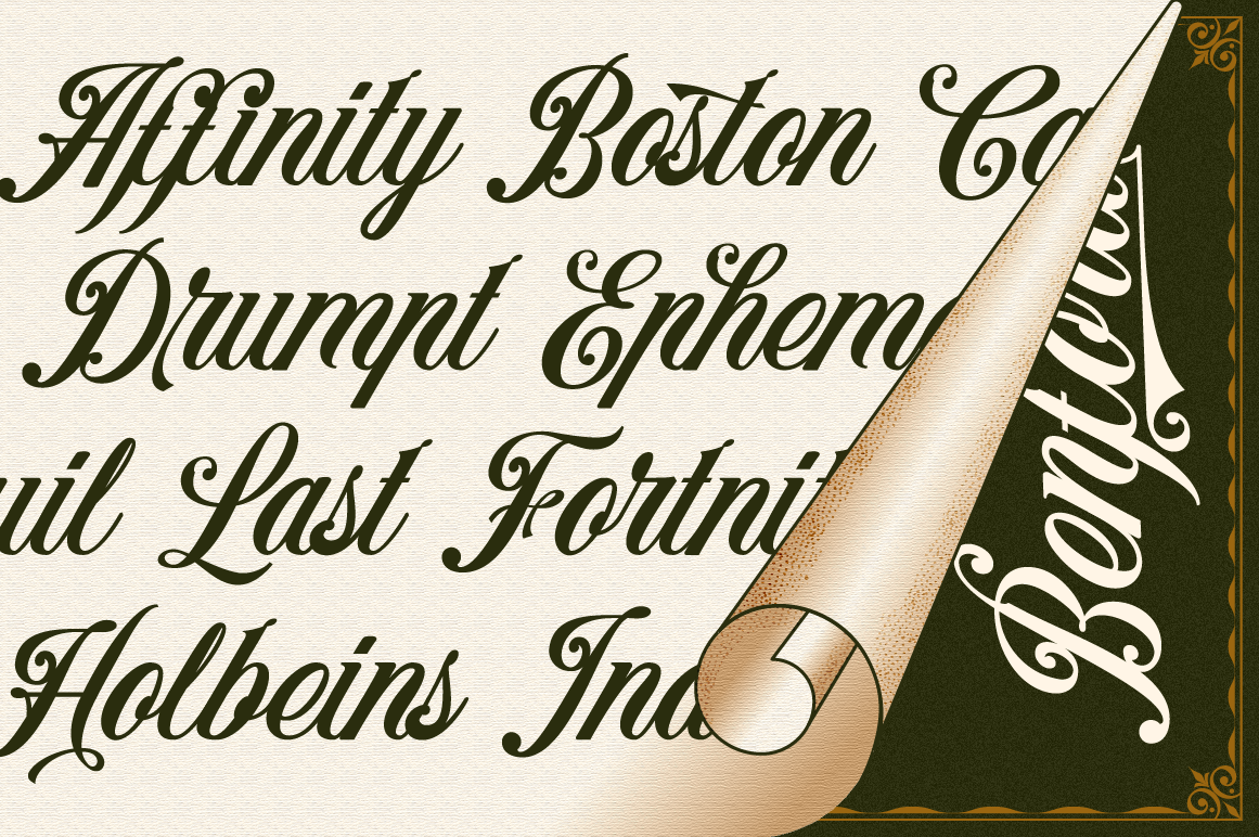 Calligraphy   font HAND LETTERING labels Packaging retro font Script type design typography   vintage