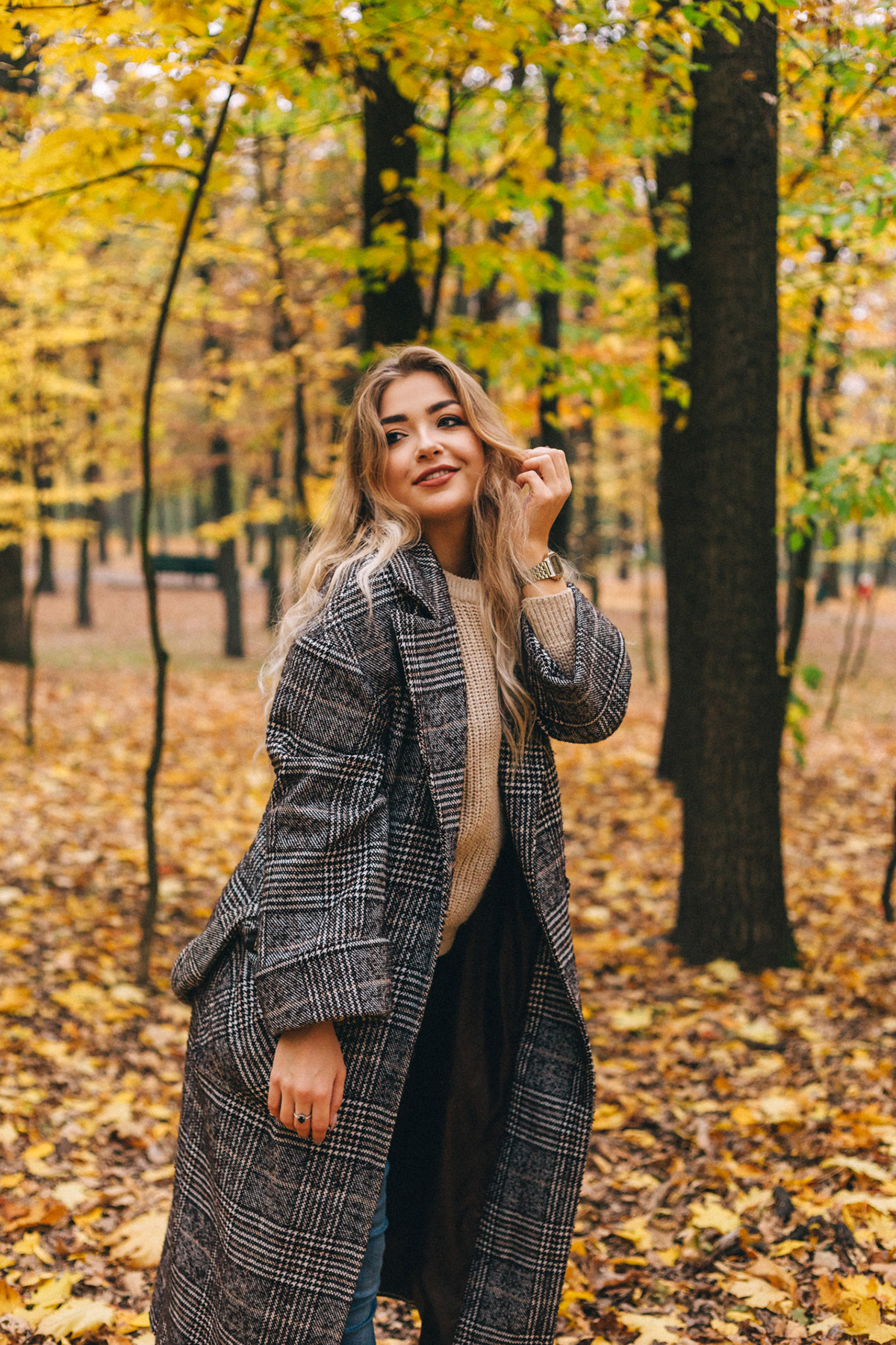 autumn photo model ukraine