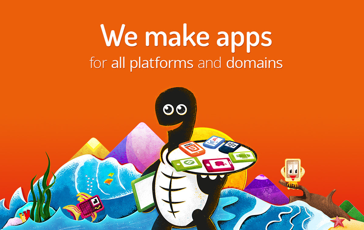 Turtle mobile smartphone Platform all enough software