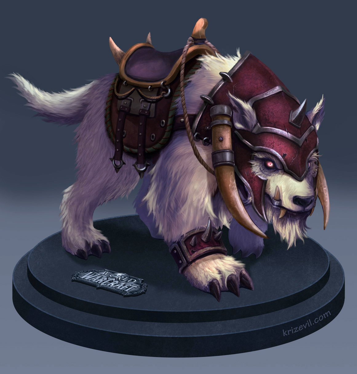 grom hellscream wolf wow warcraft Blizzard fanart characters creatures orc