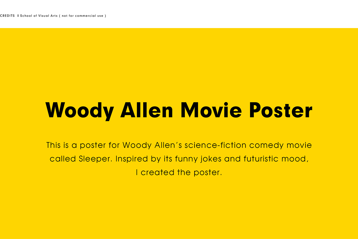 woody allen movie poster poster vector ILLUSTRATION  mailing tube