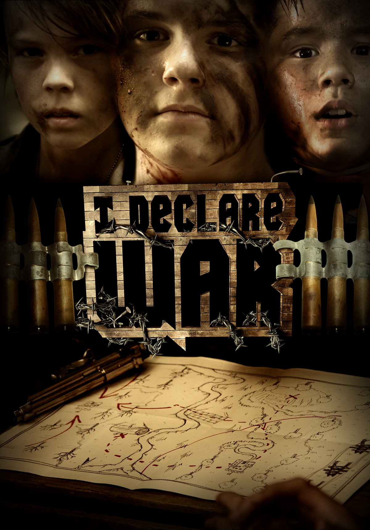 3D movie poster dark War
