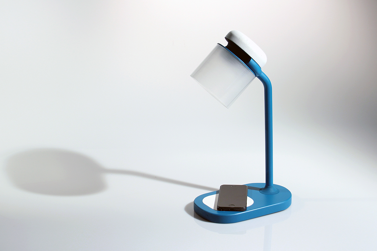light Lamp interactive phone FontanaArte milan task Ambient portable