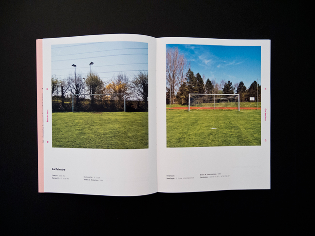 football Etat des lieux terrains goal but stadium book graphic design editorial reportage photographique Vaud Suisse swiss