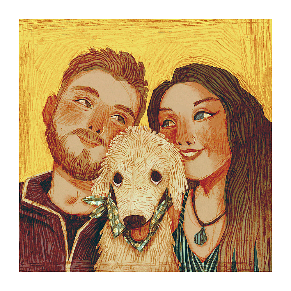 commissions portrait portraits Love family cute couples girlfriend boyfriend pencil