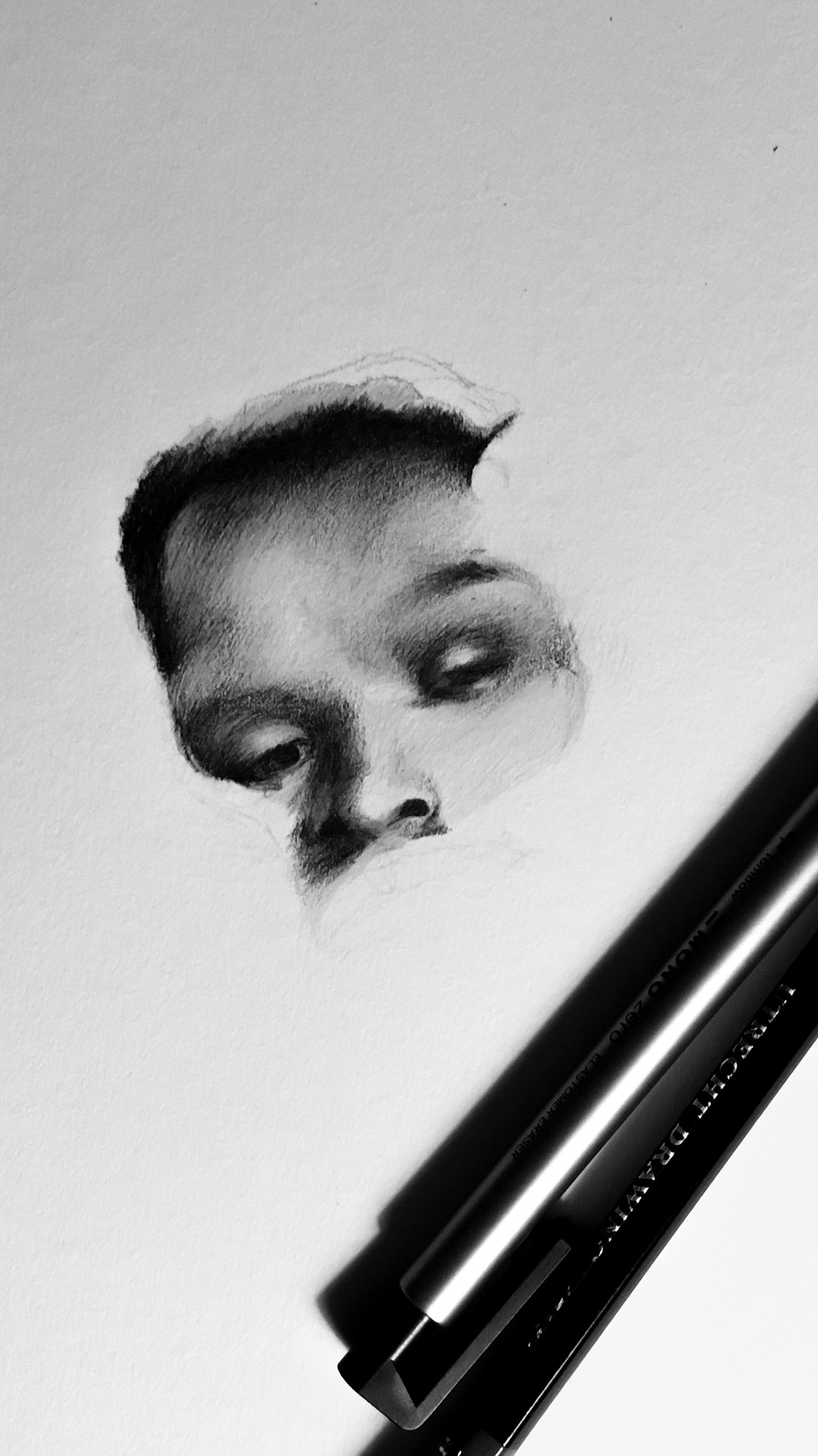 wip pencil graphite Drawing 