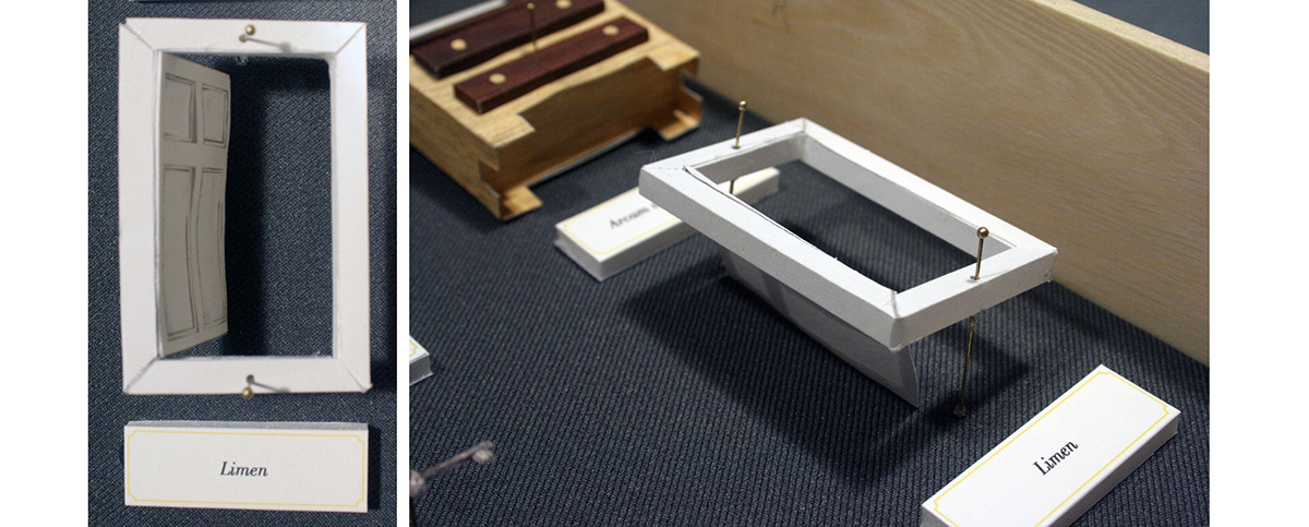 the metamorphosis Franz Kafka papercraft  Bug Miniature Display cabinet Collection