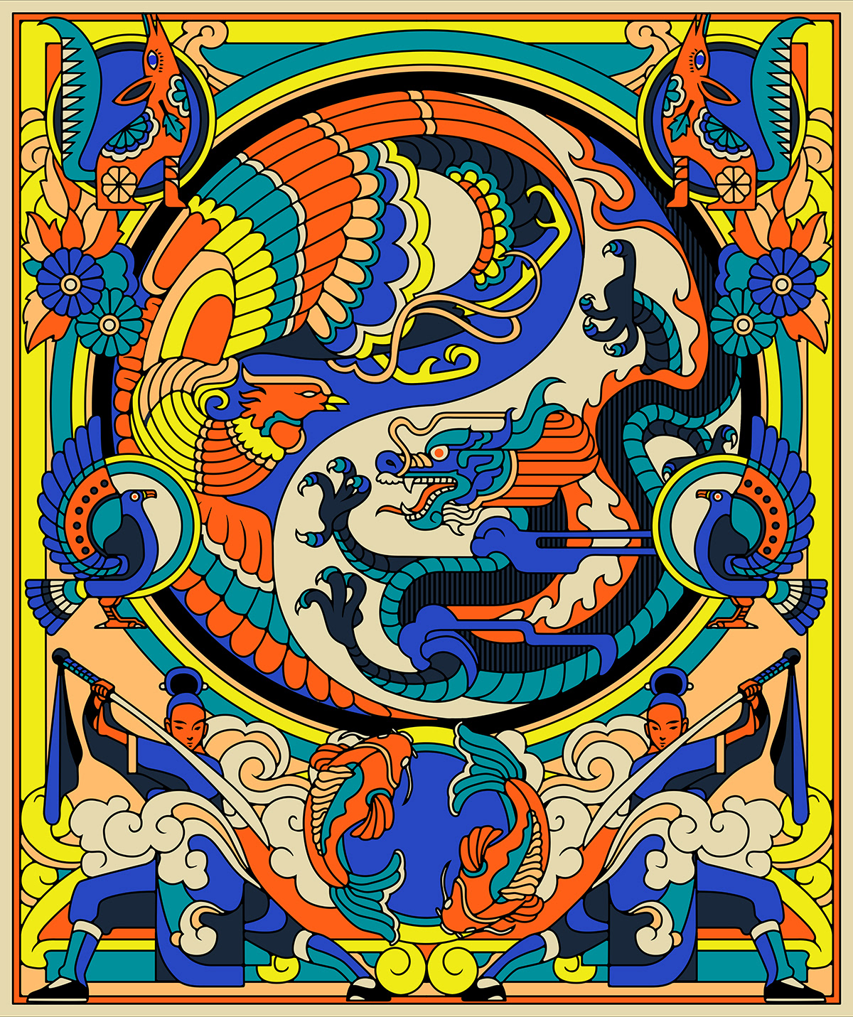 poster japanese martial arts chinese TAICHI