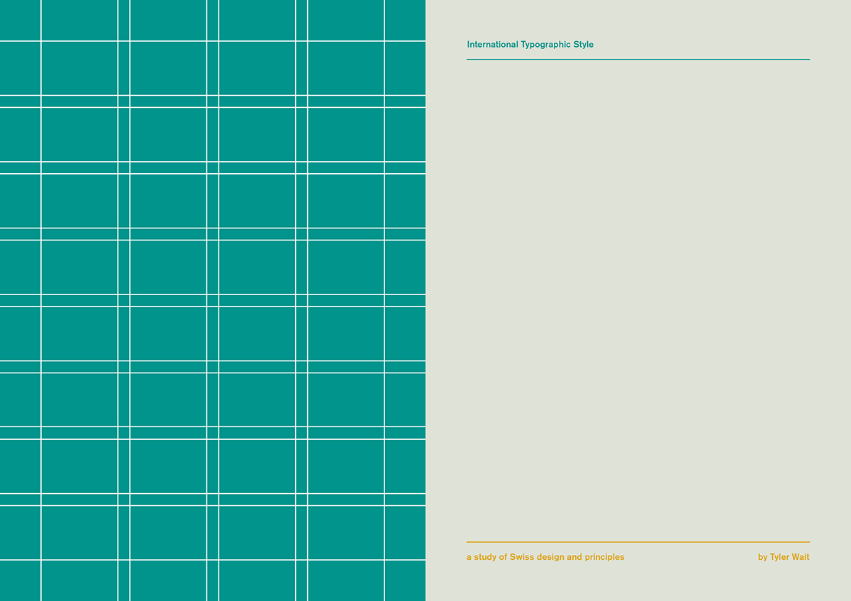 obsessions International typographic Style swiss modern simple Crouwel brockmann grid