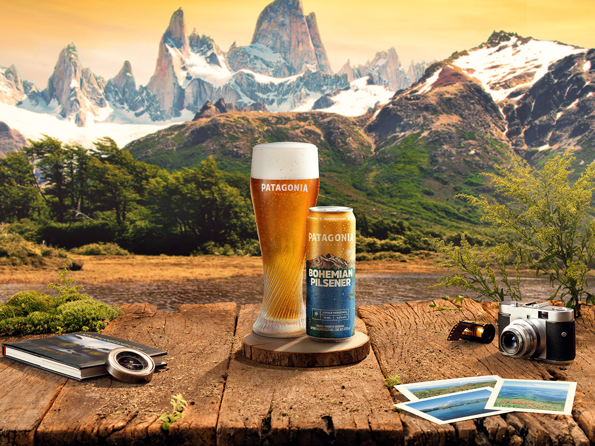 Adobe Portfolio patagonia cerveza publicidad Destinos paisajes outdoors Fotografia paraguay composición