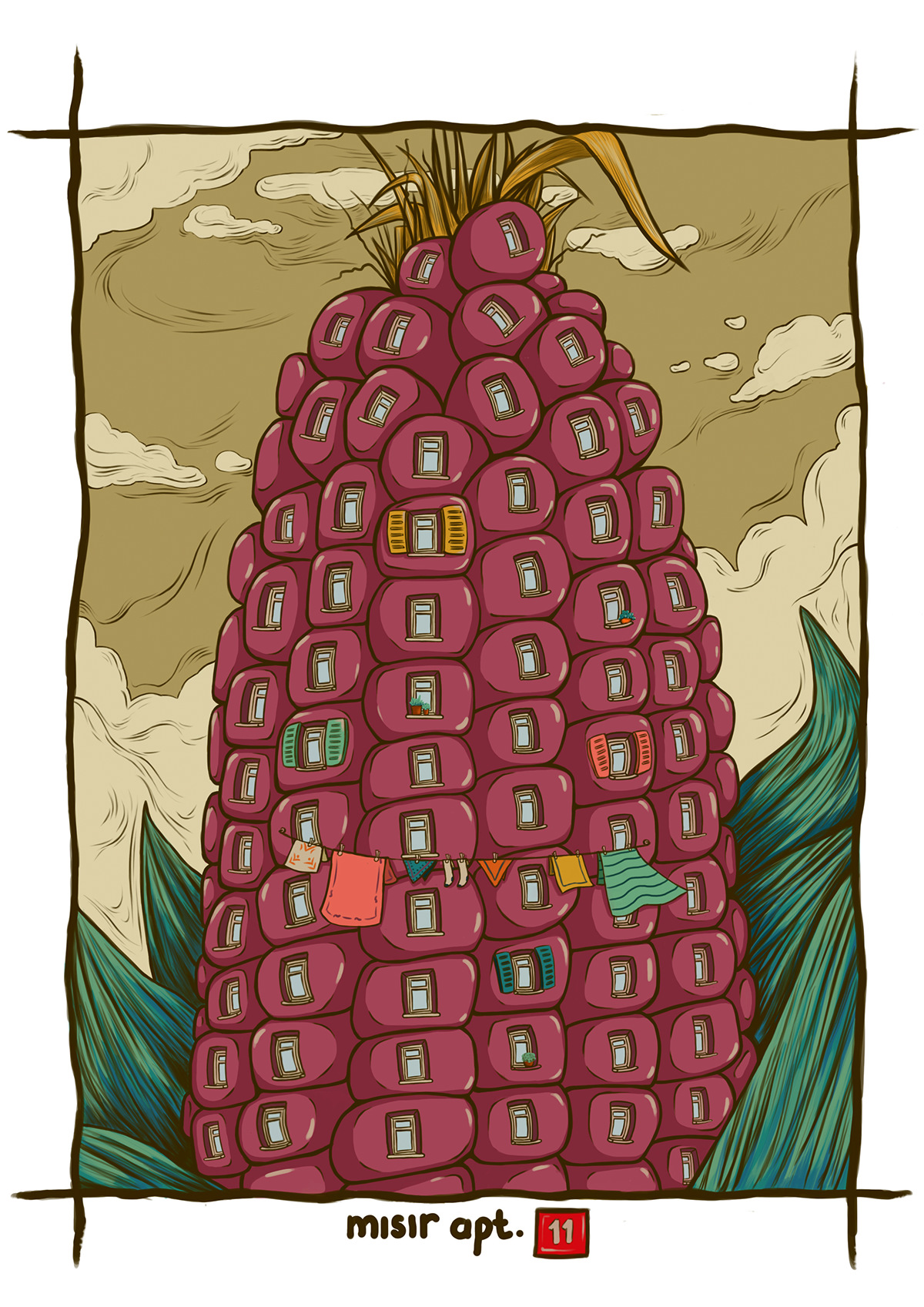 corn apartment story