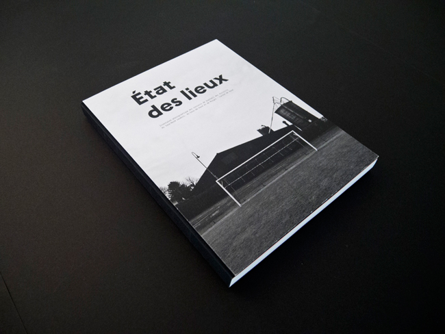 football Etat des lieux terrains goal but stadium book graphic design editorial reportage photographique Vaud Suisse swiss