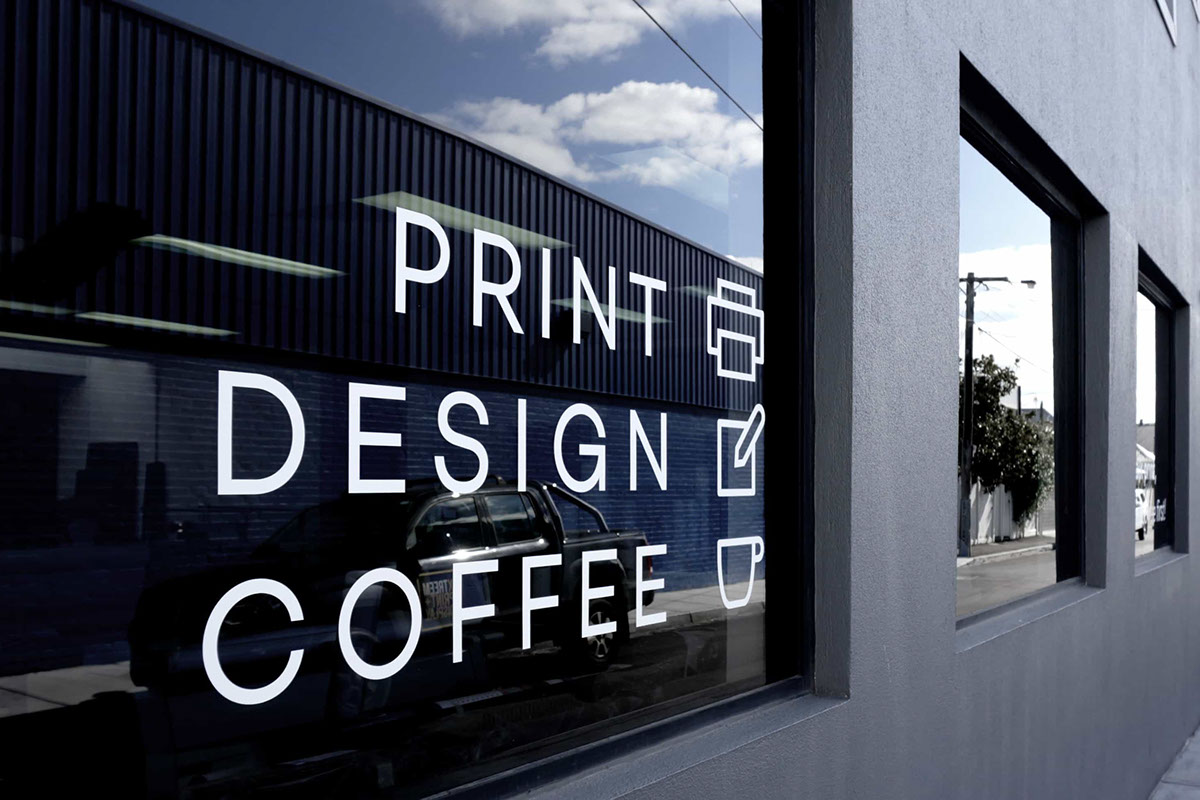 print design logo brand identity graphic Coffee cafe