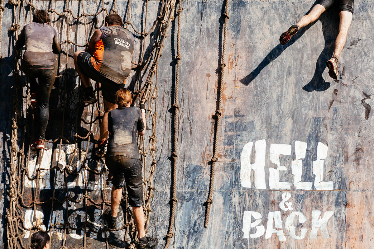 #hellandback hell and back mud run