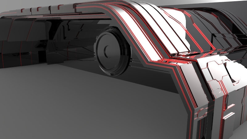 Futuristic Door FUTURSITIC Sci-Fi Door Autodesk Maya autodesk maya