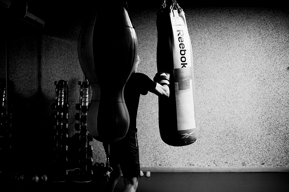 Photography  Boxing black and white
