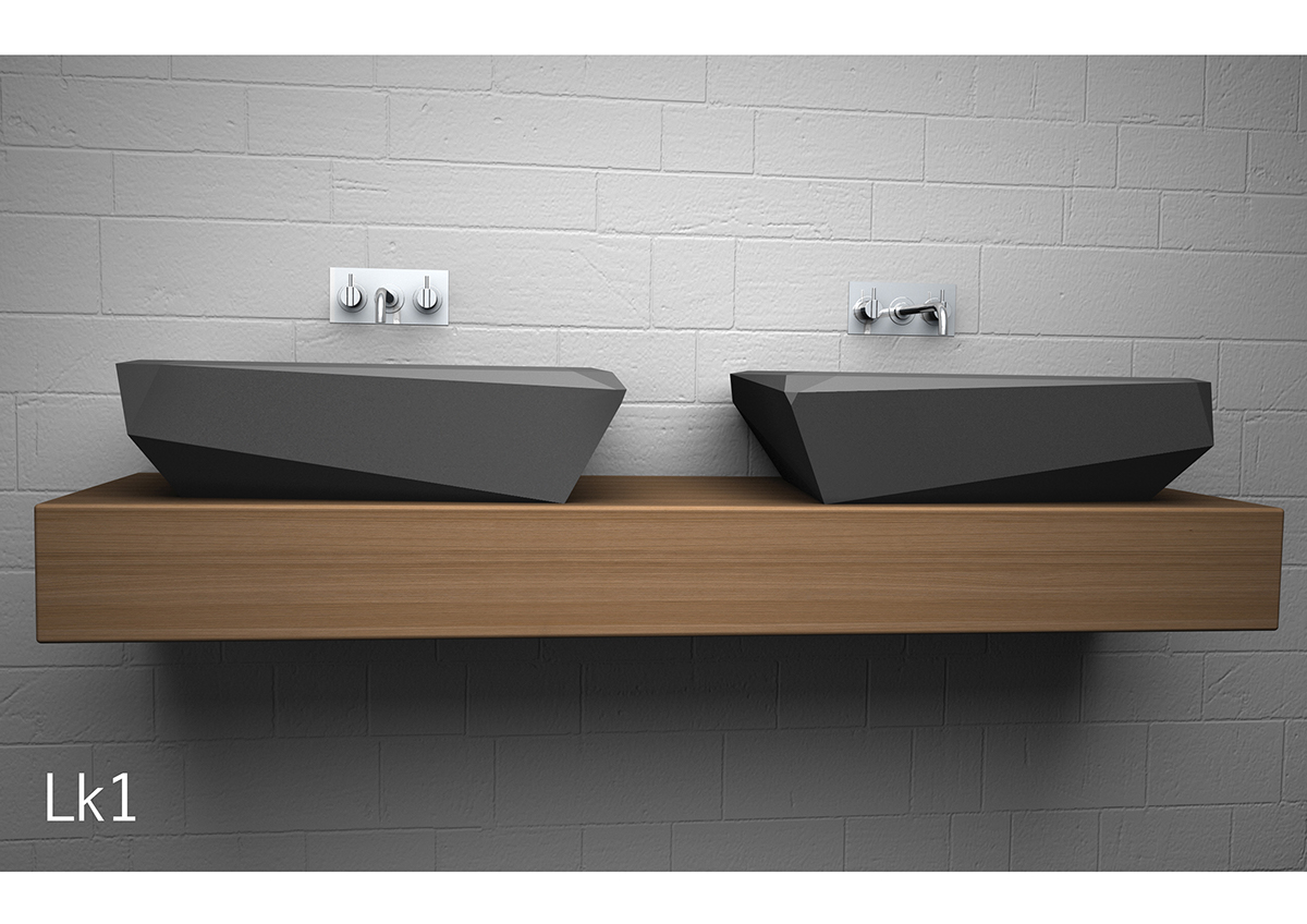 LK1 lavandino washbasin design107 Lavabo bagno bathroom pietra legno roccia stone water
