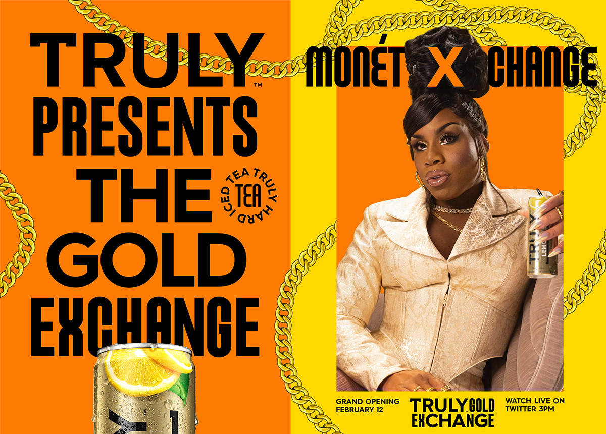 beverages Event hard iced tea Iced tea launch livestream monet x change social media truly
