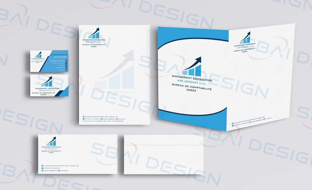 brand identity business card carte de visite chemise à rabat entête envelope envelope design Logo Design logos papier entête