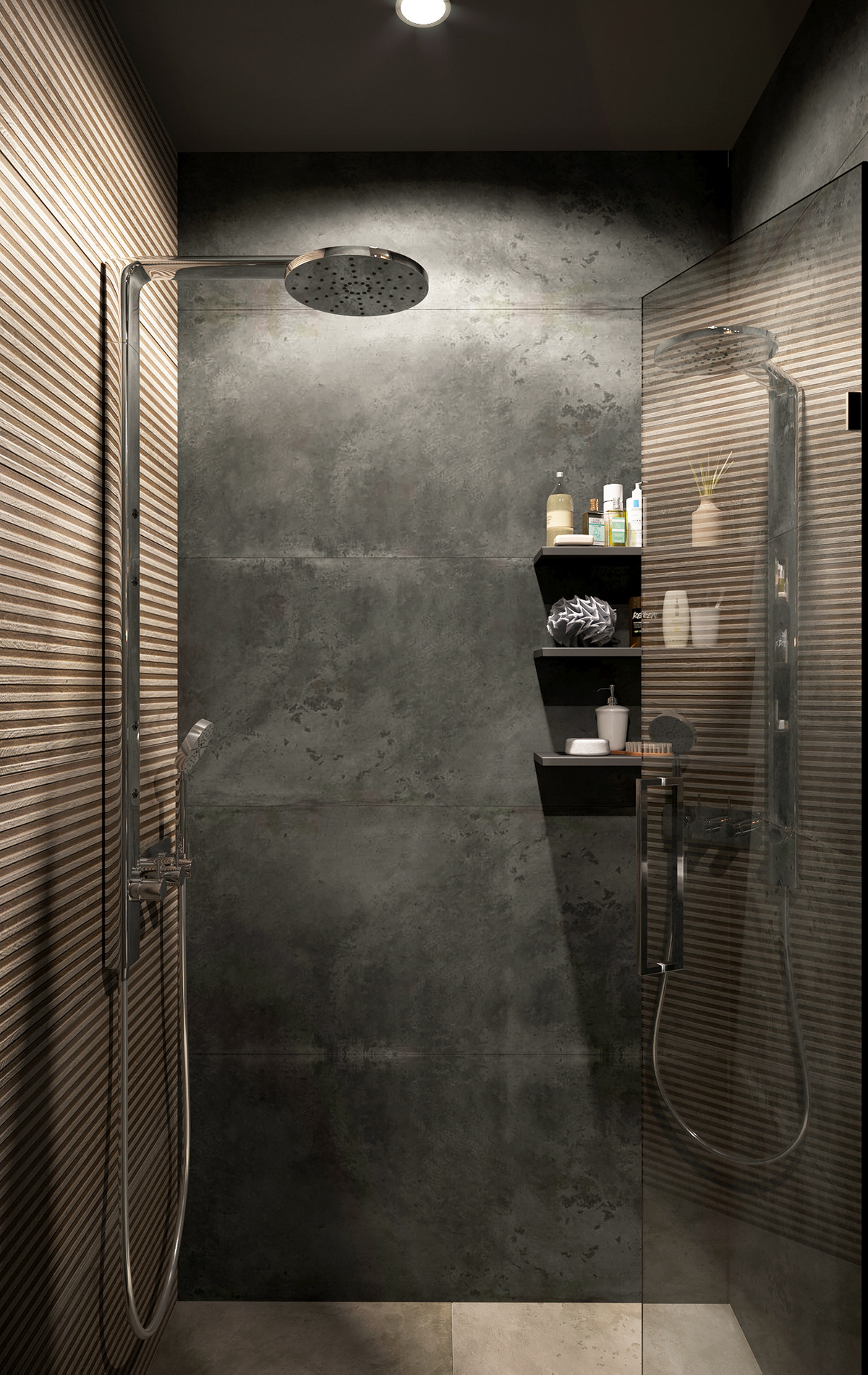 design Interior bathroom Vizualization ванная Душевая дизайн