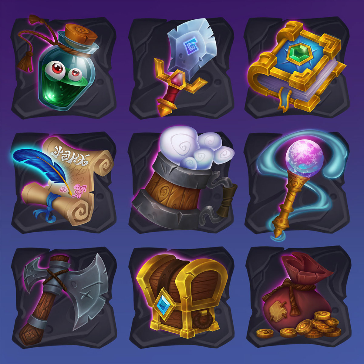 Game Art Game Assets Game Dev icons
