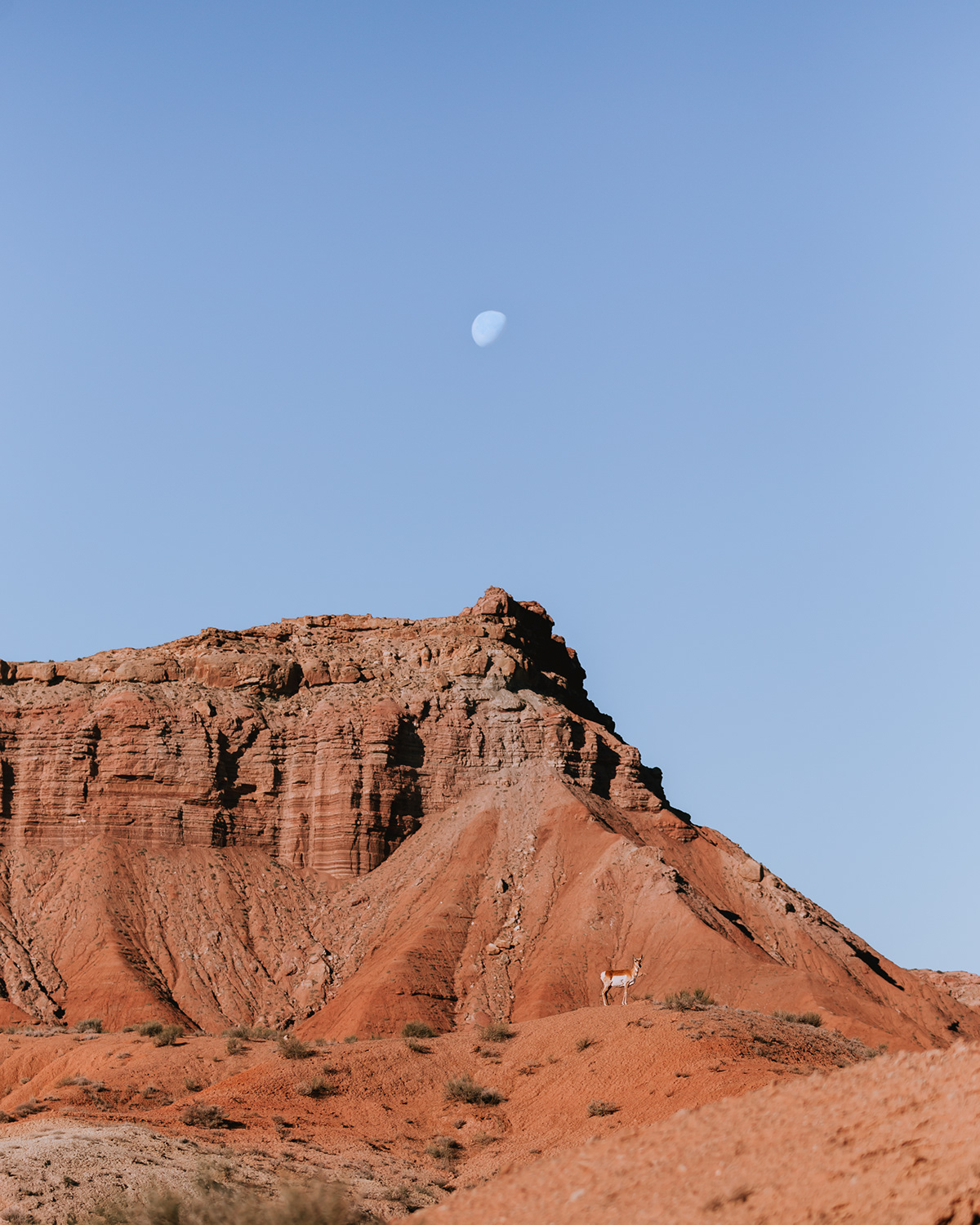 desert dreamy goblin valley landscape photography martian otherwordly pastel red rock slot canyon utah