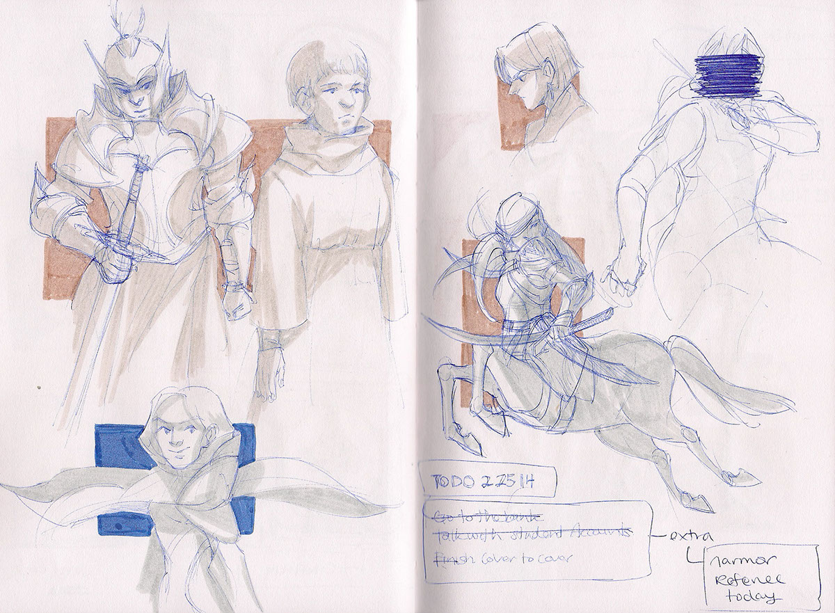 sketches sketchbook