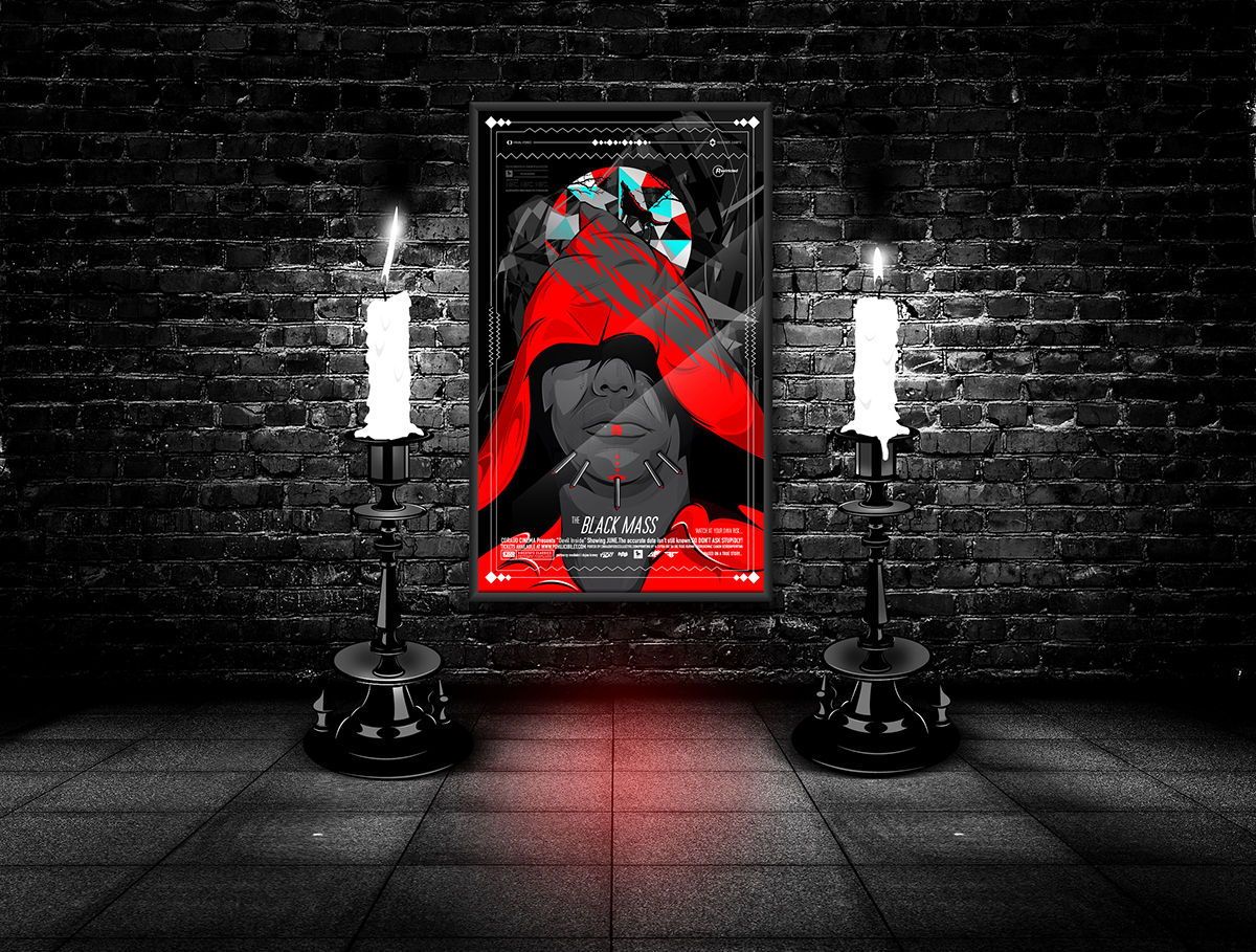 fear dark Scary posters illustrations vector art blood thriller darkness