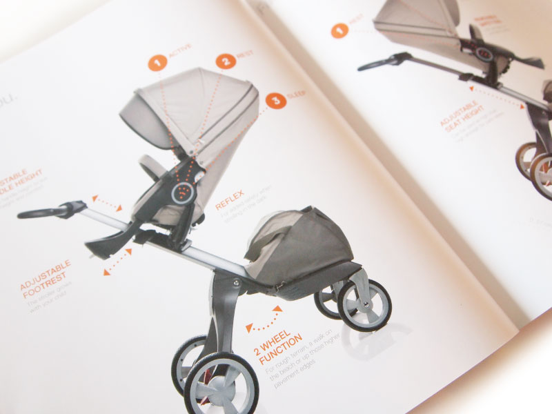 strollers prams Children's Products Catalogue brochure kids