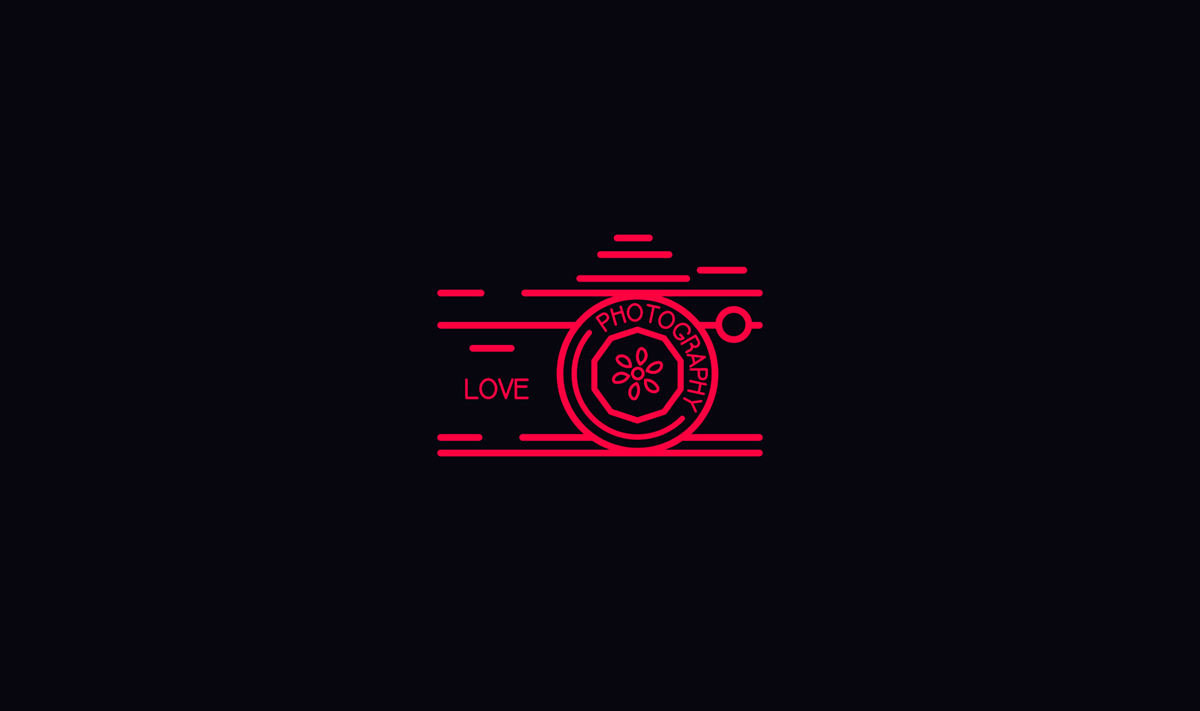 Logotype logo camera camara