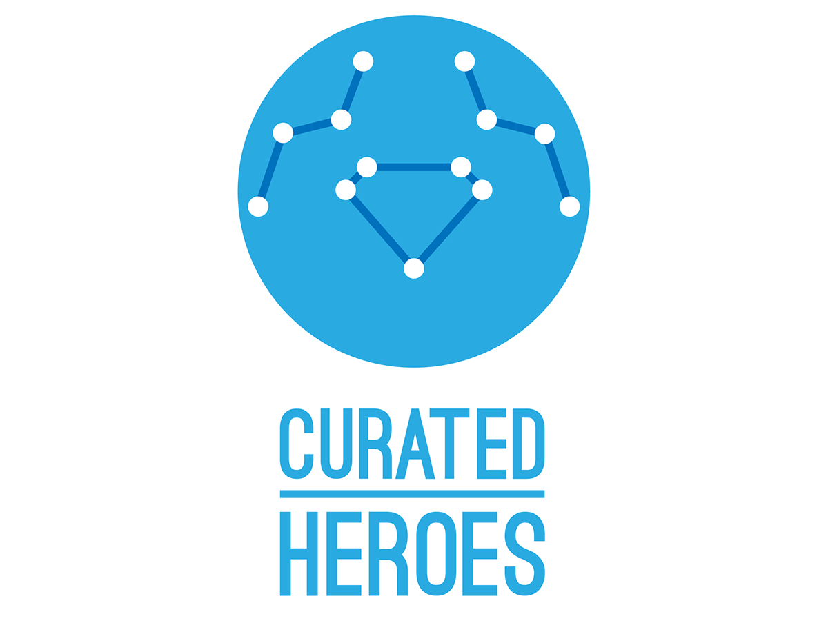 community Platform logo connections connection prototype curated heroes school