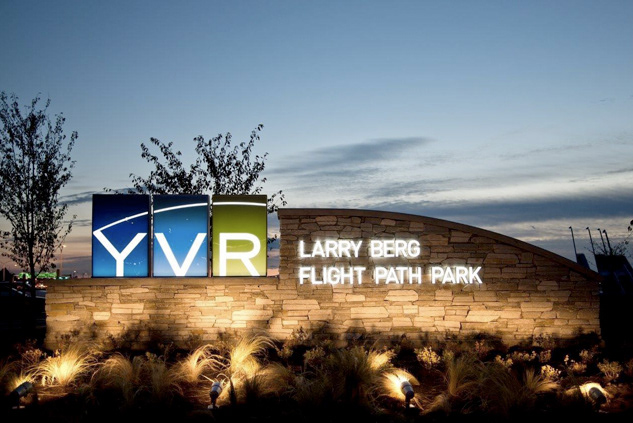 yvr vancouver airport Larry Berg Flight Path Park vancouver the sum communications the sum